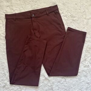 lululemon athletica Men's Pants in Burgundy